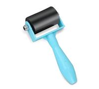 Brayer Roller for Crafts Rubber Brayer Ink Roller Tool 1.4in Soft Ink Printing Glue Paint Brush Applicator for Screen Print Making Stamping Lino Printing
