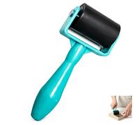 Brayer Roller, Lino Vinyl Rubber Printing Roller for Crafts Printmaking, Blue