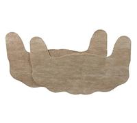 Braza Bra - 10 Pair - Self Adhesive Disposable Backless Strapless Bra - Beige - DD