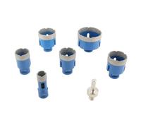 Brazed Dry Drill Bits 6mm-68mm M14 Thread Diamond Drilling Bit Hole Saw Ceramic Tile Granite Marble Opener Tools,Boxless set