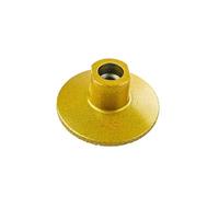 Brazed Flat Grinding Head 2-inch Angle Grinding Handle Quartz Stone Ceramic Tile Countertop Joint Polishing and Grinding Pad(1PC Coarse Sand 100)(1PC Coarse sand 60)