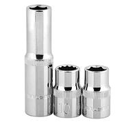 BRAZEN 10mm Socket Three Pack (3/8" Drive, Multi-Type)