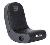BraZen Predator 2.0 Surround Sound Gaming Chair - Floor Rocker- Grey