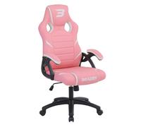 BraZen Puma PC Gaming Chair - Pink - PU - PC Gaming Chair