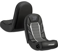 BraZen Gaming Chairs Python 2.0 PC gaming chair Hard seat Grey Black