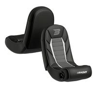 BraZen Sabre 2.0 Bluetooth Surround Sound Gaming Chair - Grey - PU - Rocker Gaming Chair
