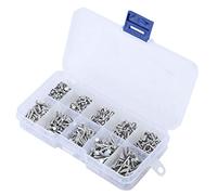 Brazier Rivets 500pcs M2 Pan Head Aluminum Rivets Pan Head Solid Rivets 3mm-18mm Length 14 * 7 * 3mm
