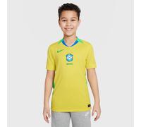 Brazil 2025 Stadium Home (Women's Team) Big Kids' Nike Dri-FIT Soccer Replica Jersey - Yellow - Polyester XL