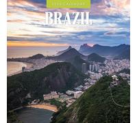 Brazil - 2026 Square Wall Calendar - by Red Robin Publishing