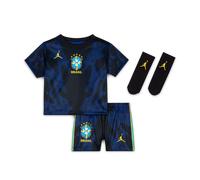 Brazil 2026 Stadium Away Baby/Toddler Nike Football Replica 3-Piece Kit - Blue - Polyester 3-6M