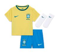 Brazil 2026 Stadium Home Baby/Toddler Nike Football Replica 3-Piece Kit - Yellow - Polyester 6-9M