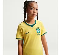 Brazil 2026 Stadium Home Older Kids' Nike Dri-FIT Football Replica Shirt - Yellow - Polyester M