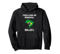Brazil Distressed Flag Destination Pride Pullover Hoodie