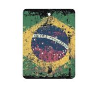 Brazil Flag Automotive Air Fresheners Square