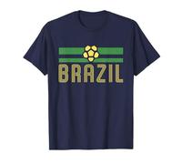 Brazil Flag Colours World Cup Football T-Shirt