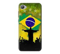 Brazil Football Soccer Map Flag Case Cover For HTC Desire 12