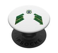 Brazil Gift Flag Brazilian Fan Vintage Samba Brasil Retro PopSockets Adhesive PopGrip