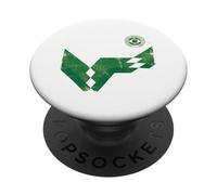 Brazil Gift Flag Brazilian Fan Vintage Samba Brasil Retro PopSockets Adhesive PopGrip