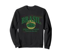 Brazil Gift Flag Brazilian Fan Vintage Samba Brasil Retro Sweatshirt