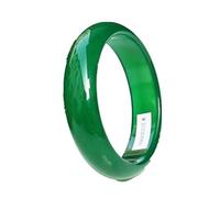Brazil Green Agate Bracelet Chalcedony Women Bangle