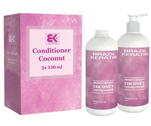 Brazil Keratin Coconut Conditioner keratin conditioner 2 x 550 ml