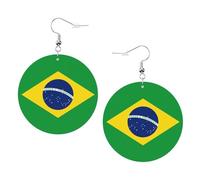 Brazil Leather Earring Fashion Earring Fun Leather Earrings For Beach Daily