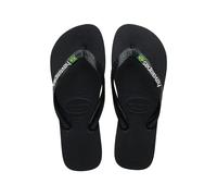 Brazil Logo Flip Flops Black