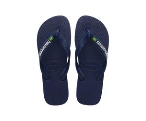 Brazil Logo Flip Flops blue