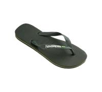 Havaianas Brasil Logo - Flip flops Green Olive / Green Olive 43 - 44