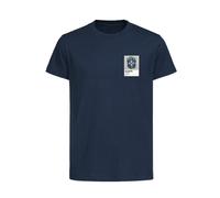 Brazil Logo Graffiti Frame Kids T-Shirt - Navy / 12-13 years