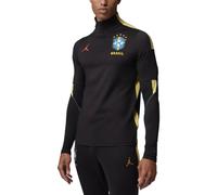 Brazil Men's 2026 2027 Strike Dri Fit Drill Top in Black | Size: Medium Brazil Black M