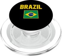 Brazil National Flag PopSockets PopGrip for MagSafe
