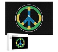 Brazil Peace Flag Funny Jigsaw Puzzles Wooden Picture Puzzle for Adults Home Decors Gift