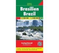 Brazil Road Map 1:2 000 000 - 1:3 000 000, Freytag