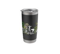 Brazil Samba Soccer Toucan Christ Redeemer Stainless Steel Insulated Tumbler