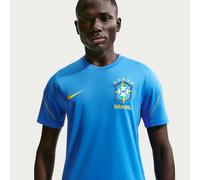 Brazil Strike Men's Nike Football Dri-FIT Short-Sleeve Top - Blue - Polyester M