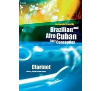 Brazilian and Afro-Cuban Jazz Conception Textbook clarinet Brandao with CD 17 In
