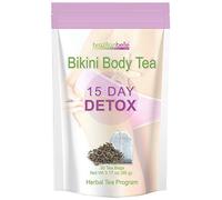 Brazilian Belle Bikini Body Detox Tea for Weight Loss - 30 Count (Pack of 1) - Boosts Metabolism, Shrinks Love Handles and Improves Complexion - Detox Tea