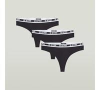 Brazilian Brief 3-Pack - Black - Women XXL