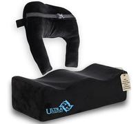 Brazilian Butt Lift Pillow After Surgery - Dr. Approved BBL Recovery Pillow w/Back Support Cushion for Post-Op Sitting + Cover Drawstring Bag | Comfortable & Easy to Carry for Home, Travel & Work