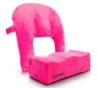 Brazilian Butt Lift Pillow + Back Support Cushion - Dr. Approved BLL Foam Pillow with Carrying Bag and Back Pillow for Post Surgery Recovery - Comfortable and Firm Butt Support Cushions Set - Pink