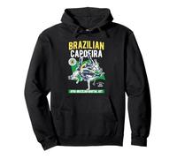 Brazilian Capoeira Afro Martial Art Movement Design Pullover Hoodie