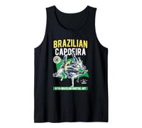 Brazilian Capoeira Afro Martial Art Movement Design Tank Top