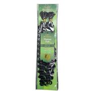 Brazilian Deep Bulk Hair - Soft Curly Synthetic Braiding Hair for Boho Braids, Crochet & Protective Styling (1B, 18, Inches)