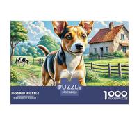 Brazilian Fila 1000 Pieces for Adults Jigsaw Puzzles Beautiful Decoration Puzzle Cute Pets Challenging Puzzles Fun Present & Activity for Home38x26cm/1000pcs