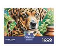 Brazilian Fila 1000 Pieces for Adults Jigsaw Puzzles Beautiful Decoration Puzzle Cute Pets Puzzles for Adults Gifts for Men70x50cm/1000pcs