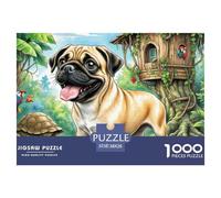 Brazilian Fila Puzzles 1000 Pieces for Adults Educational Games Cute Pets Challenging Puzzles Gifts for Men38x26cm/1000pcs