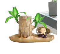 Brazilian Happy Wood Plant - Decorative Table Hydroponics, Wood That Naturally Sprouts | Decorative Hunt for Brazilian Wood for Indoor Spaces, Mini Table Water Plan, L
