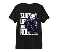 Brazilian Jiu Jitsu and Panda - BJJ and Grappling Premium T-Shirt