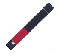 Brazilian Jiu Jitsu Belt with Ranking Stripe Sleeve for Progressive Skill Building and Consistent Performance in Gym For Training (A5 Black)